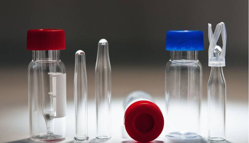 Choose right vials and caps